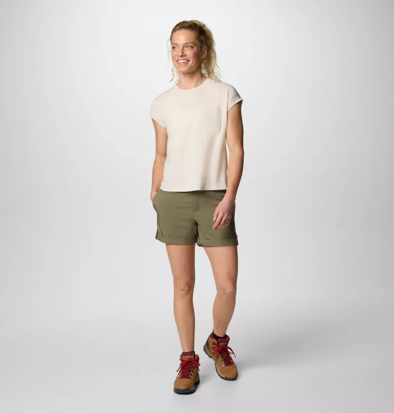 SHORT FEMENINO COLUMBIA SILVER RIDGE UTILITY – foto 7
